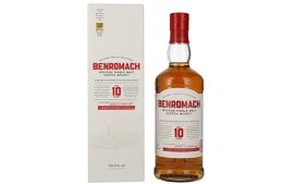 Benromach Whisky 10 Years Speyside Single Malt Scotch mit Geschenkverpackung