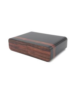 Guy Janot Humidor Schwarz/Makassar Lack für 25 Zigarren