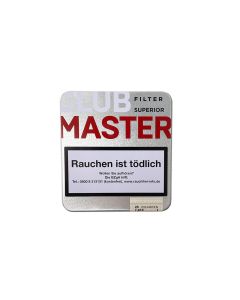 Clubmaster Superior Filter Red Frontansicht Blechschachtel