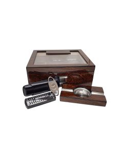 Passatore 50er Humidor Set Ironwood Inhalt